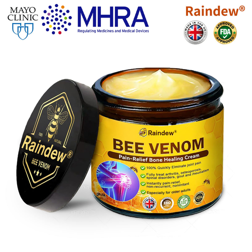 Raindew® Bee Venom Pain-Relief Bone Healing Cream 🐝🐝(Specially for older adults & BOA recommends)