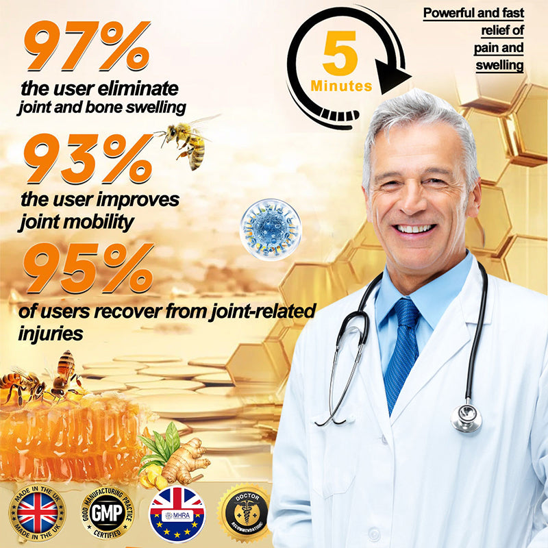 Lotmay® Bee Venom Pain Relief Joint Repair Cream 🐝🐝(Specially for older adults & MHRA approved)