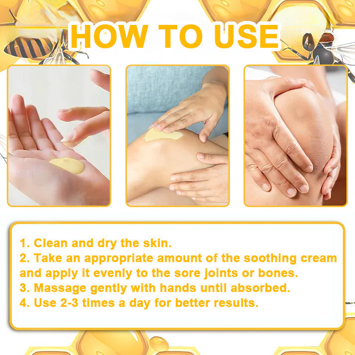 Raindew®Bee Venom Advanced Joint and Bone Healing Cream (👨‍⚕️Specifically developed for middle-aged and older adults)