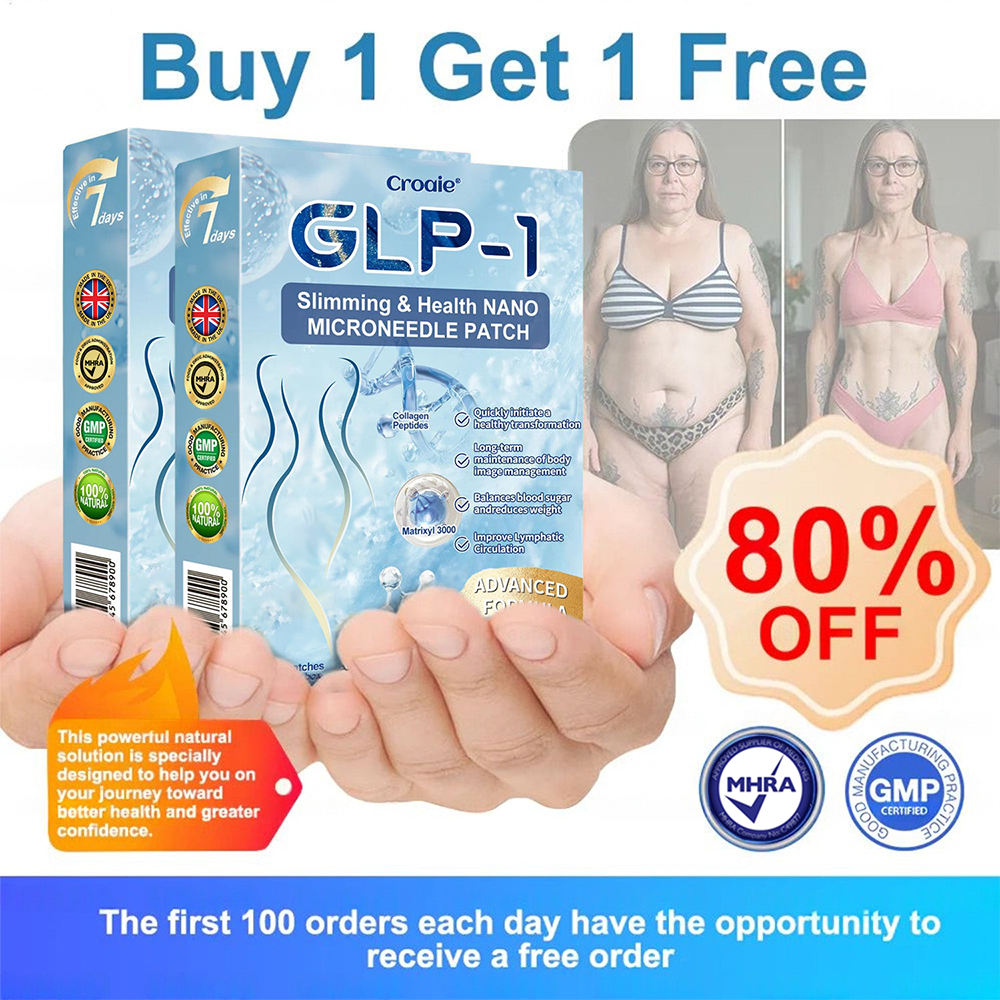 MHRA Official Store |🎁 Croaie® GLP-1 Nano-Microneedle Patch with Collagen & Matrixyl 3000丨Obesity, Cardiovascular Disease, Diabetes, Sleep Apnea, Joint Problems and More
