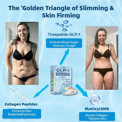 MHRA Official Store |🎁 Croaie® GLP-1 Nano-Microneedle Patch with Collagen & Matrixyl 3000丨Obesity, Cardiovascular Disease, Diabetes, Sleep Apnea, Joint Problems and More