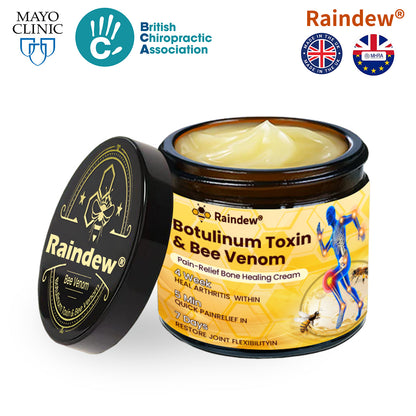 Raindew® 🐝 Botulinum Toxin & Bee Venom Pain-Relief Bone Healing Cream