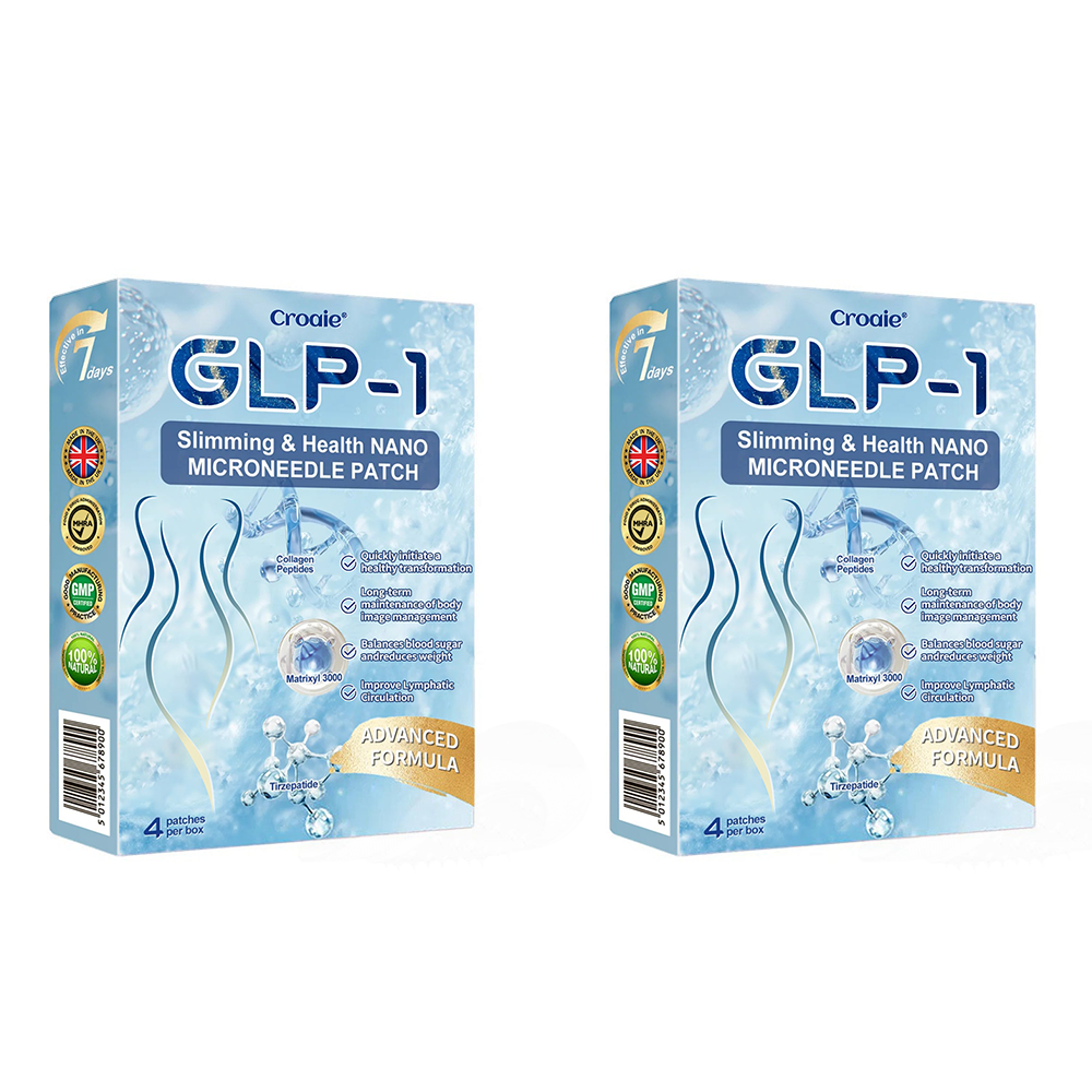 MHRA Official Store |🎁 Croaie® GLP-1 Nano-Microneedle Patch with Collagen & Matrixyl 3000丨Obesity, Cardiovascular Disease, Diabetes, Sleep Apnea, Joint Problems and More