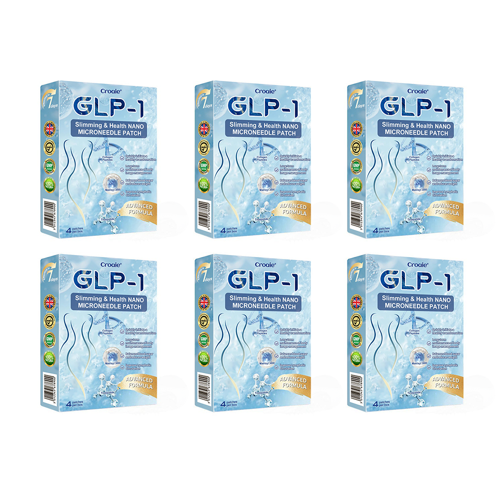 MHRA Official Store |🎁 Croaie® GLP-1 Nano-Microneedle Patch with Collagen & Matrixyl 3000丨Obesity, Cardiovascular Disease, Diabetes, Sleep Apnea, Joint Problems and More
