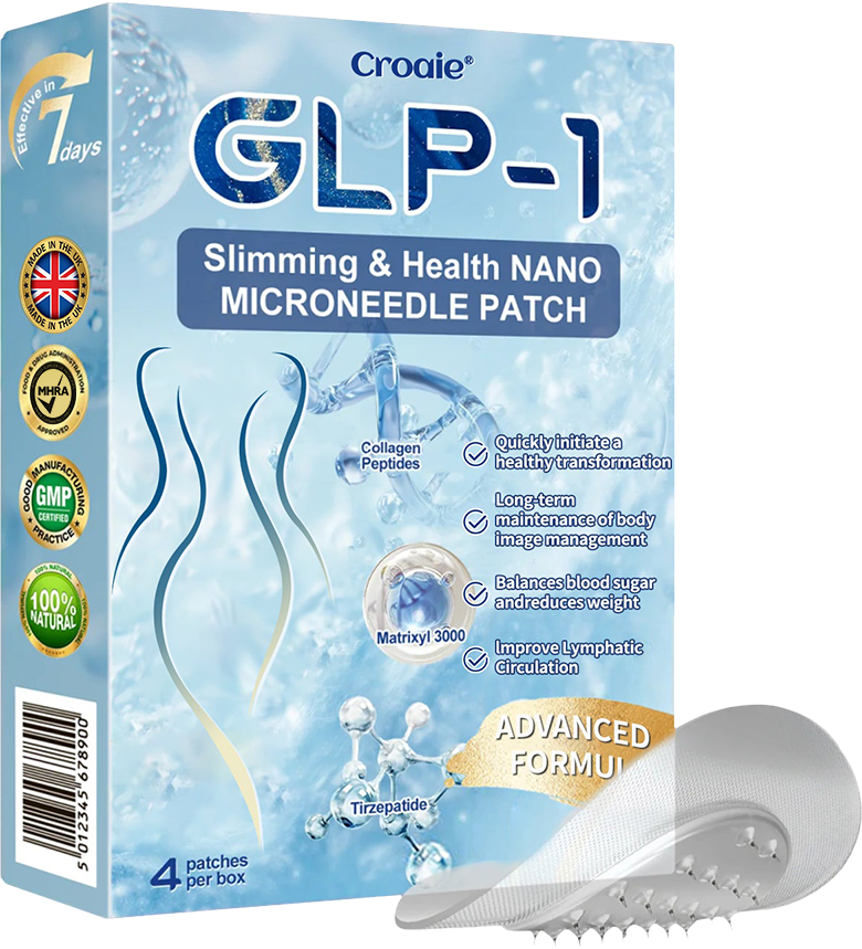 MHRA Official Store |🎁 Croaie® GLP-1 Nano-Microneedle Patch with Collagen & Matrixyl 3000丨Obesity, Cardiovascular Disease, Diabetes, Sleep Apnea, Joint Problems and More