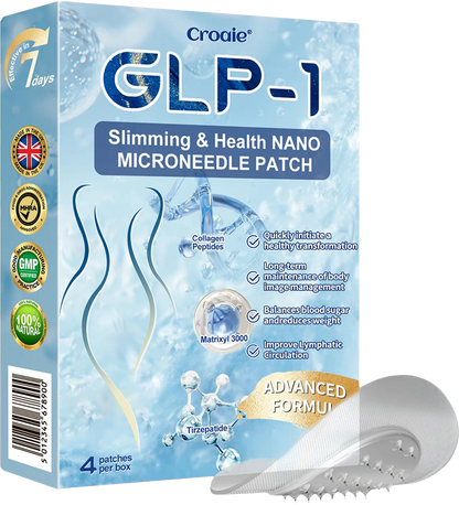 MHRA Official Store |🎁 Croaie® GLP-1 Nano-Microneedle Patch with Collagen & Matrixyl 3000丨Obesity, Cardiovascular Disease, Diabetes, Sleep Apnea, Joint Problems and More